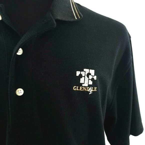 Port Authority Glendale Arizona AZ Short Sleeve Polo Shirt Mens Large City Work - Picture 3 of 10